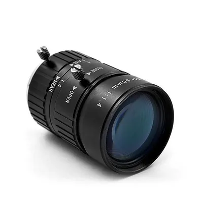 Produktbild von BerryBase 50mm Teleobjektiv, C-Mount
