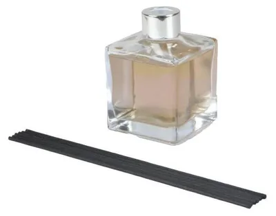 Image de Diffuseur carré "Essentiel" + 6 bâtonnets - Opium - 170 ml