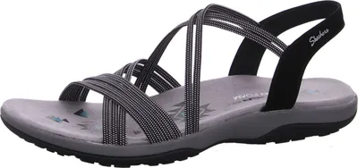 Produktbild von SKECHERS REGGAE SLIM - TURN IT UP Schwarz