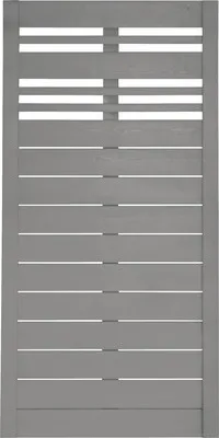 Produktbild von Zaun Teilelement Konsta Reddy 90 x 180 cm hellgrau
