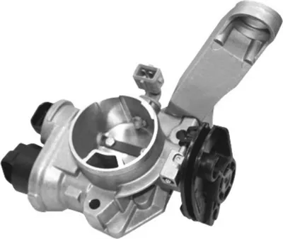 Produktbild von PartsTec PTA516-0180 Drosselklappe für RENAULT Clio III Schrägheck (BR0/1, CR0/1) CLIO II (BB0/1/2, CB0/1/2) TWINGO I (C06) KANGOO (KC0/1)
