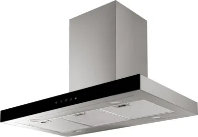 Produktbild von respekta Inselhaube CH 44099 GISAM mit Glasfront und Touch-Control Bedienung / Dunstabzugshaube / Kaminhaube