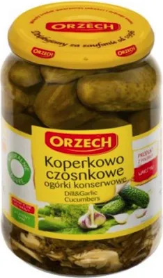 Obrázok produktu pre Uhorky v náleve s kôprom a cesnakom 830 g