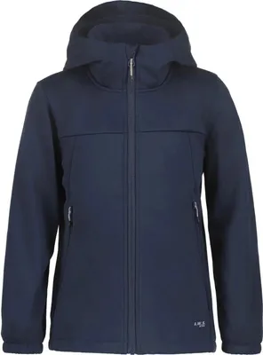 Produktbild von Icepeak Kline Jr. Softshelljacke Kinder mit Kapuze, Farbe:Dunkelblau, Kinder Größen:176