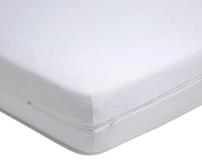 Jersey-Matratzenschoner für Einzelbett, 80% Baumwolle, 20% Polyester