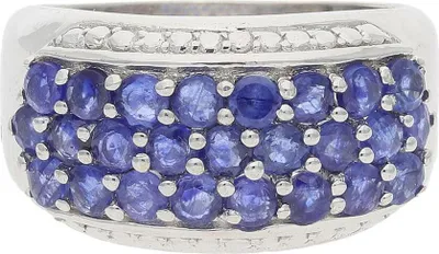 Produktbild von JuwelmaLux Ring 925/000 Sterling Silber mit Tansanit JL30-07-3764 54