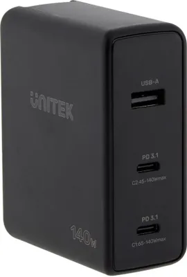 Produktbild von UNITEK P1115A Ladegerät für Mobilgeräte Schwarz