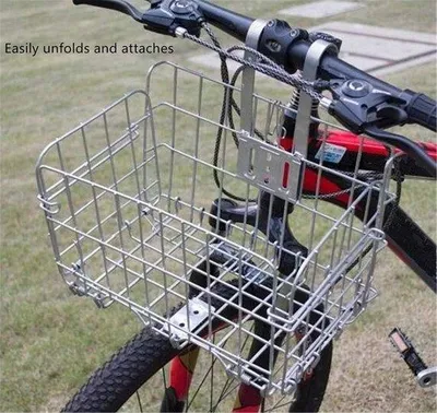 Produktbild von Famanu Faltbare Fahrradkorb - Abnehmbar, Schwarz