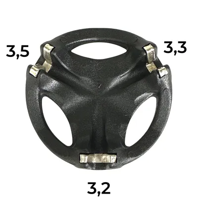 Produktbild von SuperB Fahrrad Speichen Schlüssel WKL15 Nippelspanner 3,2 / 3,3 / 3,5 Einstell Werkzeug