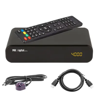 Produktbild von MK Digital HD-Pro Mini SAT Receiver DVB-S2 Full HD 1080p HDMI SCART USB Mediaplayer EPG Unicable Astra Hotbird Türksat vorprogrammiert