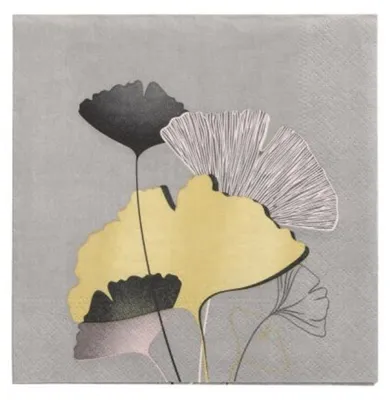 Image de Papstar serviettes Golden Ginko