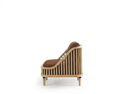Produktbild von Sessel Wohnzimmer Couch Einsitzer Stuhl Lehnstühle Polster Möbel Neu