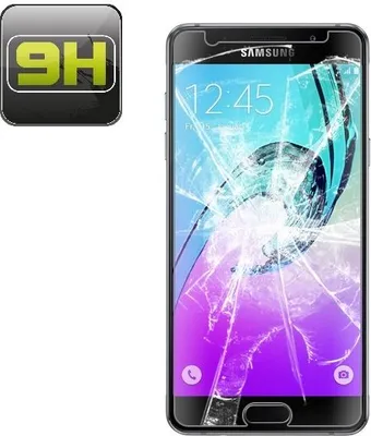 Produktbild von 6x 9H Hartglasfolie für Samsung Galaxy A5 2016 Panzerfolie Displayschutz HD KLAR Panzerglas Schutzfolie