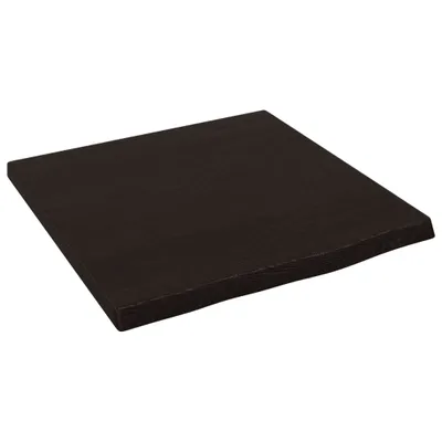 Obrázek produktu pro vidaXL Umyvadlová deska tmavě hnědá 40x40x2 cm ošetřené masivní dřevo
