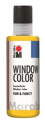 Produktbild von Marabu Window Color "fun & fancy" 80 ml gelb