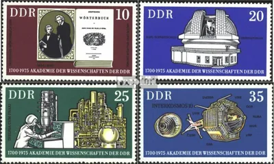 Produktbild von Briefmarken DDR 1975 Mi 2061-2064 (kompl.Ausgabe) postfrisch 275 Jahre Akademie der Wissenschaften