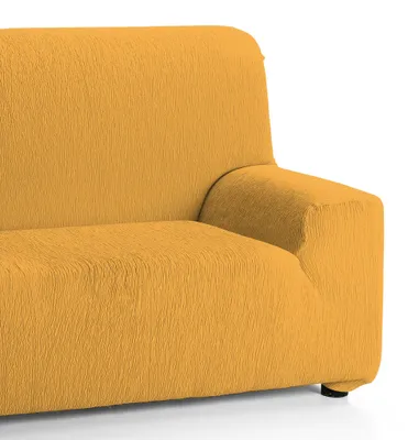 Produktbild von Martina Home Emilia Elastischer Sofabezug für 2-Sitzer, Gold, 120 bis 170 cm Bre