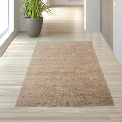 Produktbild von Naturteppich in Terracotta Größe - 80 x 150 cm