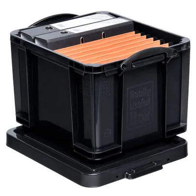 Immagine prodotto di Really Useful Box 35BKCB Aufbewahrungsbox 35,0 l schwarz 48,0 x 39,0 x 31,0 cm