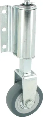 Produktbild von Apparaterollen Leiterrolle Ø50mm TPE Gummi Anschraubplatte