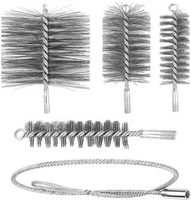 Produktbild von 5 Stück Bürsten-Set zur Reinigung von Schornsteinen
