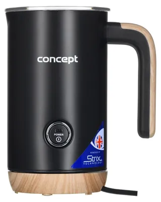 Produktbild von Concept NM4101, Handheld electric milk frother, Schwarz, Edelstahl, 240 ml, 0,8 m, AC