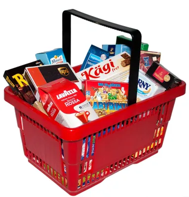 Produktbild von Supermarkt Korb Kaufmannsladen
