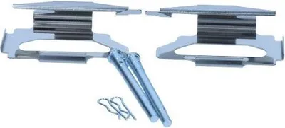 Produktbild von MAXGEAR 27-2490 Zubehörsatz Scheibenbremsbelag Vorne für RENAULT CLIO II (BB0/1/2, CB0/1/2) für FORD FIESTA III (GFJ) Escort VI Cabrio (ALL) für FIAT