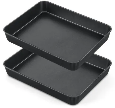 Productafbeelding van Nonstick Bakplaat Set van 2 - Bakvormen voor Brownies en Lasagna