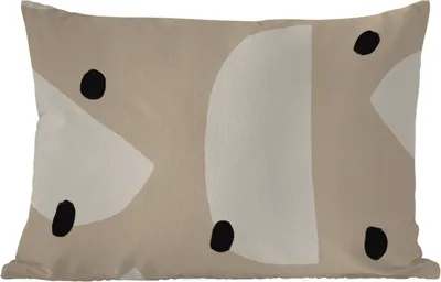 Produktbild von MuchoWow® Outdoor Kissen - Pastell - Abstrakt - Design - 50x30 cm - Wetterfest - Lounge Kissen - Sofa kissen - Wohnzimmer Dekoration