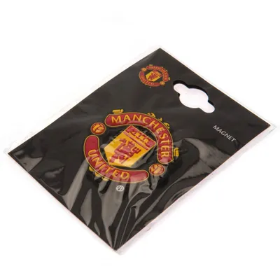 Produktbild von Manchester United FC 3D Kühlschrankmagnet TA2464 (Einheitsgröße) (Rot)