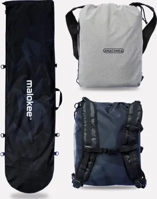 Immagine prodotto di Borsa da snowboard, valigia, zaino, borsa per scarponi 2 in 1