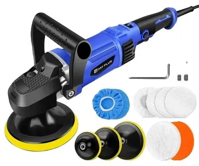 Imagen del producto de Máquina pulidora, con 6 ajustes de velocidad, accesorios versátiles, máquina para pulir