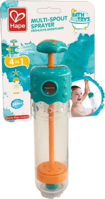 Produktbild von Hape E0210, Badespielzeug, Junge/Mädchen, 2 Jahr(e), Blau, Orange, Transparent