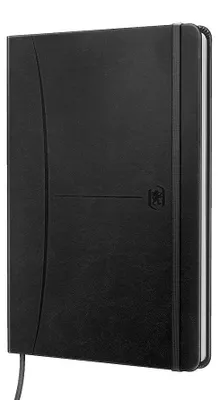Image de Carnet de notes Oxford Signature quadrillé DIN A5 noir 80 feuilles