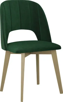 Immagine prodotto di AFTON 8 sedie da tavolo da pranzo - rovere sonoma / verde