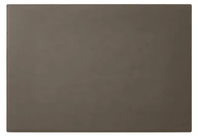 Produktbild von Schreibtischunterlage Mercurio 90 x 60 - Leder Taupe Grau - Hergestellt in Italien - Eglooh