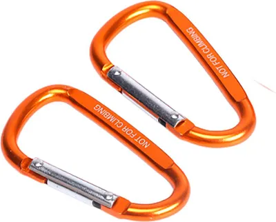 Produktbild von Karabiner 60 mm, Packung mit 2 Stück