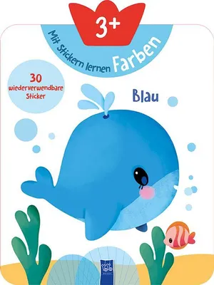 Produktbild von Mit Stickern lernen 3+ (Farben)