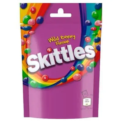 Produktbild von Skittles - Wildberry Chewy Sweets, Vegan  - Kaubonbons -