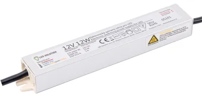 Obrázek produktu pro LED Solution LED zdroj (trafo) 12V 12W IP67 05101