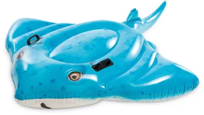 Image de INTEX 57576NP - Bouée - Raie (185x145cm) Stingray Ride-On