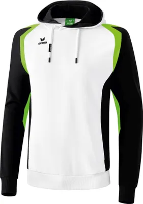 Produktbild von Erima Razor 2.0 Hoodie Herren weiß schwarz grün Gr XXXL