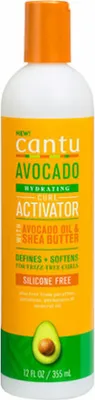 Imagen del producto de Crema activadora de rizos Cantu, enriquecida con aguacate, 355 ml