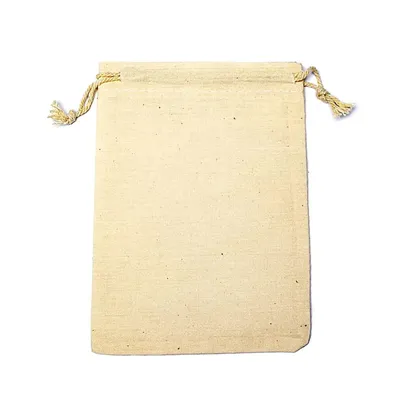 Produktbild von Baumwoll-Geschenktüte S – Packung mit 10 Stück – 10 x 14 cm
