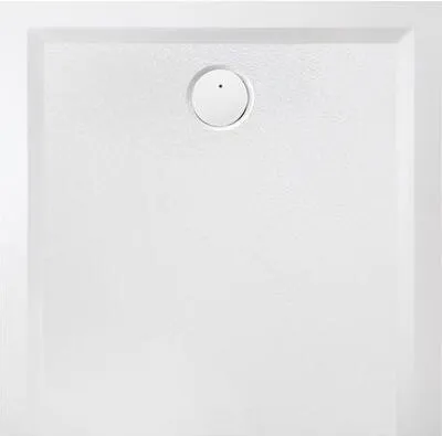 Produktbild von Mineralguss-Duschwanne Muna S mit Antirutsch 1100 x 1100 x 30 mm wei