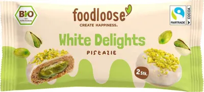 Produktbild von foodloose White Delights Pistazie  40g
