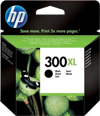 Zdjęcie produktu dla HP 300XL oryginalny wkład atramentowy czarny XL, Wysoka (XL) wydajność, Czarny, Tusz na bazie pigmentu, 12 ml, 1 szt., 600 stron(y)