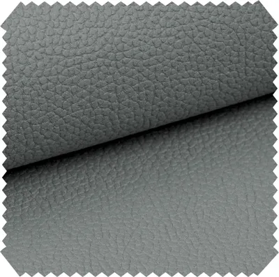 Produktbild von novely® exquisit OLIVERA - Ultraweicher Möbelstoff in Echtlederoptik - Schwer Entzündbarer Polsterstoff - Pflegeleichte Meterware 1lfm - Farbe: 13 Stahlgrau