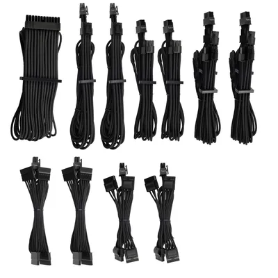 Produktbild von Corsair Premium einzeln gesleevtes Pro-Kit (Typ 4, Generation 4)